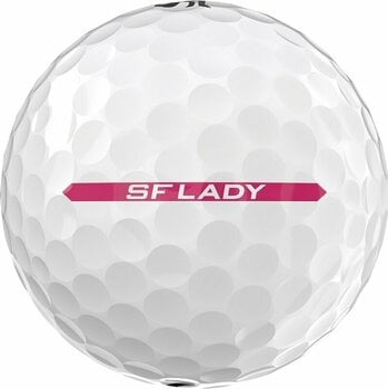 Нова топка за голф Srixon Soft Feel Lady 8 Golf Balls Soft White - 4