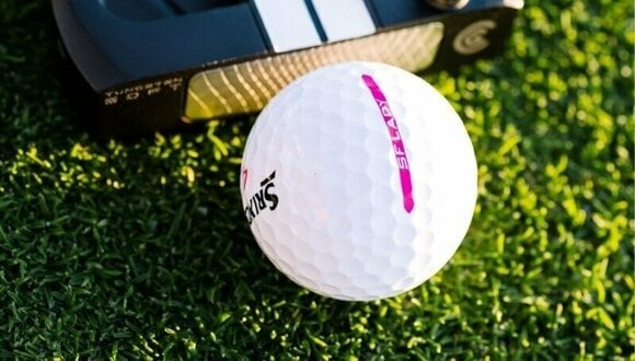 Golfový míček Srixon Soft Feel Lady 8 Golf Balls Soft White - 5