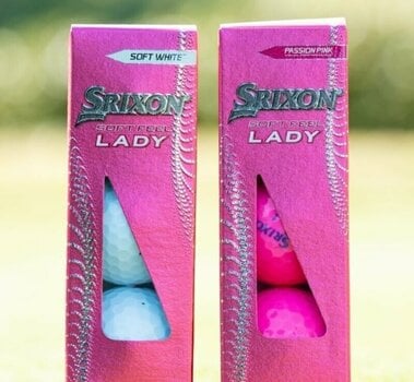 Golf žogice Srixon Soft Feel Lady 8 Golf Balls Soft White - 7