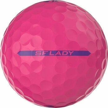 Golfball Srixon Soft Feel Lady 8 Golf Balls Passion Pink - 4