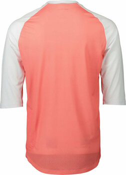 Maillot de cyclisme POC MTB Pure 3/4 Jersey Ammolite Coral/Hydrogen White 2XL Maillot - 3