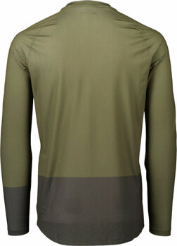 Велосипедна тениска POC MTB Pure LS Jersey Epidote Green/Sylvanite Grey L Джърси - 3