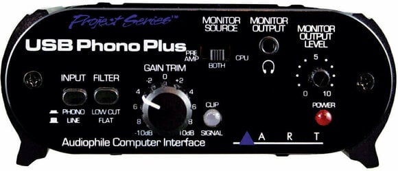 Pré-amplificador fono ART USB Phono Plus Project Series - 2