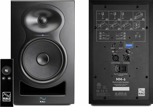 2-obsežni aktivni studijski monitor Kali Audio MM 6 (Samo otvarano) - 2