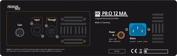 Actieve luidspreker HK Audio PR:O 12 MA - 3