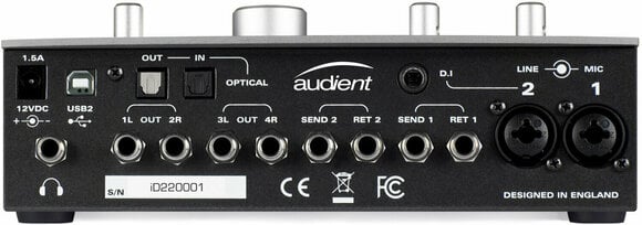 USB audio převodník - zvuková karta Audient ID22 - 3