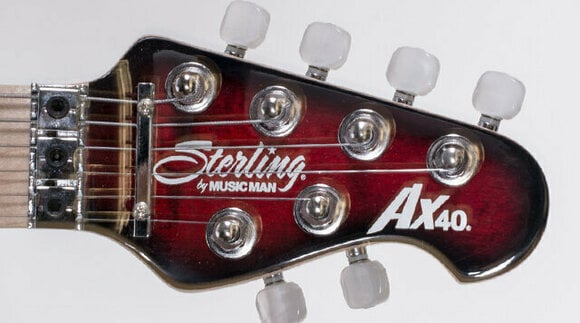 Elektrische gitaar Sterling by MusicMan AX40D Ruby Red Burst - 2