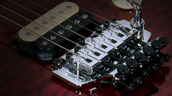 Elektrische gitaar Sterling by MusicMan AX40D Ruby Red Burst - 3