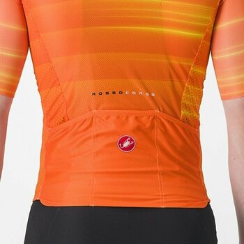 Mez kerékpározáshoz Castelli Climber'S 3.0 SL Jersey Dzsörzi Brilliant Orange M - 3