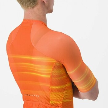 Cyklodres/ tričko Castelli Climber'S 3.0 SL Jersey Dres Brilliant Orange M - 4
