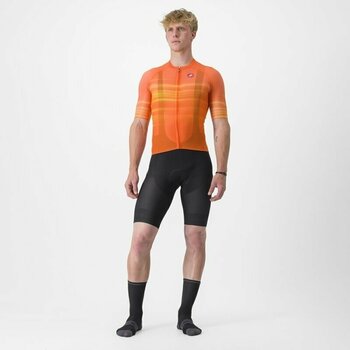 Mez kerékpározáshoz Castelli Climber'S 3.0 SL Jersey Dzsörzi Brilliant Orange M - 6