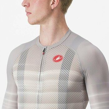 Maillot de ciclismo Castelli Climber'S 3.0 SL Jersey Jersey Silver Gray S - 6