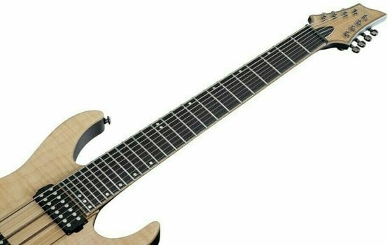 8-saitige E-Gitarre Schecter Banshee Elite-8 Gloss Natural - 4