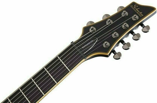 7-string Electric Guitar Schecter Blackjack ATX C-7 LH Aged Black Satin - 5