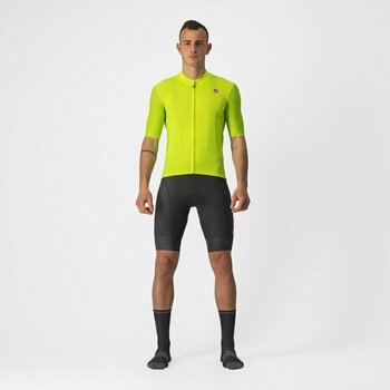 Cyklodres/ tričko Castelli Endurance Elite Jersey Dres Electric Lime S - 10