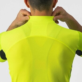 Odzież kolarska / koszulka Castelli Endurance Elite Jersey Golf Electric Lime M - 8