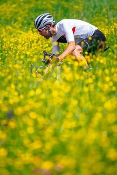 Cycling jersey Castelli Prologo 7 Jersey Ivory/Light Black-Red XL - 8