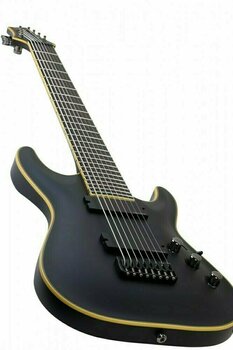 8-saitige E-Gitarre Schecter Blackjack ATX C-8 Aged Black Satin - 3