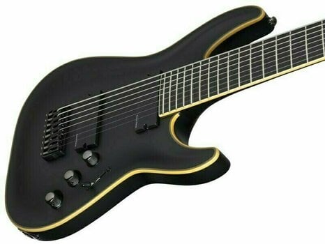 8-snarige elektrische gitaar Schecter Blackjack ATX C-8 Aged Black Satin - 6