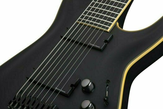 8-strunová elektrická gitara Schecter Blackjack ATX C-8 Aged Black Satin - 7