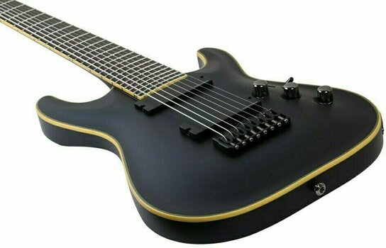 8-strunowa gitara elektryczna Schecter Blackjack ATX C-8 Aged Black Satin - 9