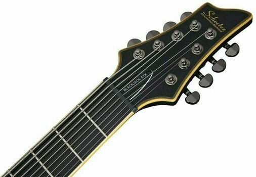 8-snarige elektrische gitaar Schecter Blackjack ATX C-8 Aged Black Satin - 11