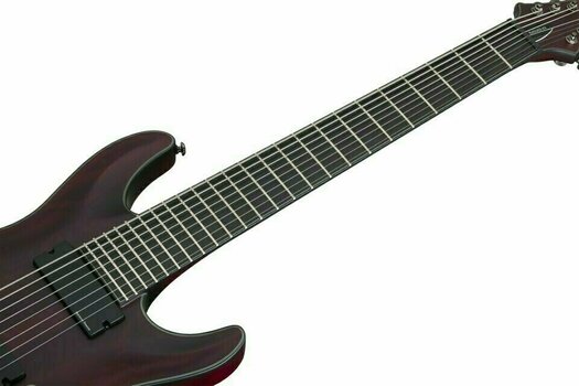 8-snarige elektrische gitaar Schecter Blackjack ATX C-8 Vampyre Red Satin - 2
