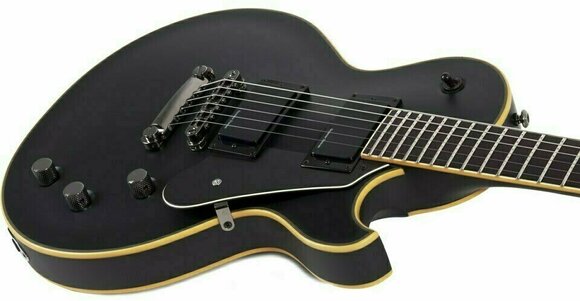 Guitarra eléctrica Schecter Blackjack ATX Solo-II Aged Black Satin - 4