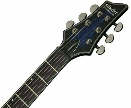 Elektrische gitaar Schecter Blackjack SLS C-1 A See Thru Blue Burst - 4