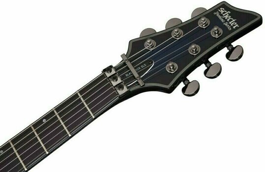 Gitara elektryczna Schecter Blackjack SLS C-1 FR A See Thru Blue Burst - 2