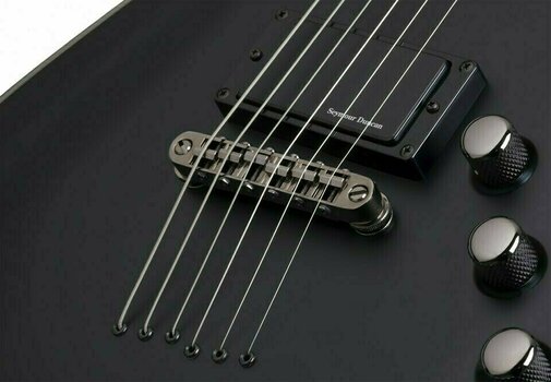 Električna gitara Schecter Blackjack SLS C-1 A Satin Black - 5