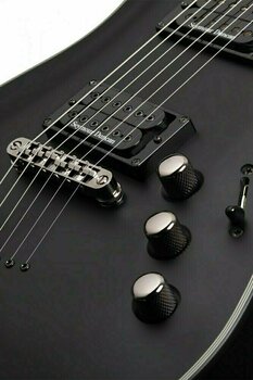 Elektrisk gitarr Schecter Blackjack SLS C-1 P Satin Black - 2