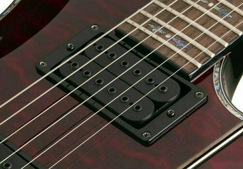 Guitarra elétrica Schecter Hellraiser C-1 FR Black Cherry - 6