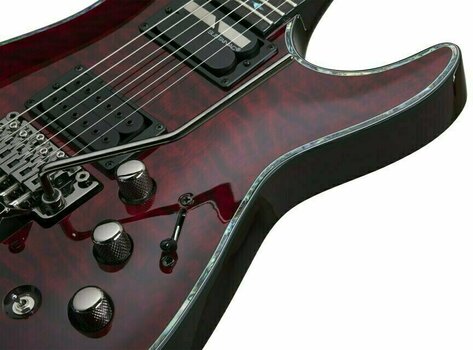 Elektrische gitaar Schecter Hellraiser Passive C-1 FR S Black Cherry - 3
