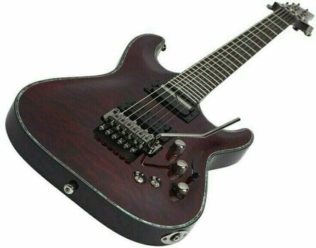 Electric guitar Schecter Hellraiser Passive C-1 FR S Black Cherry - 5