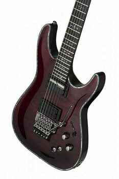 E-Gitarre Schecter Hellraiser Passive C-1 FR S Black Cherry - 6