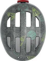 Kinderfietshelm Abus Smiley 3.0 LED Grey Space M Kinderfietshelm - 3