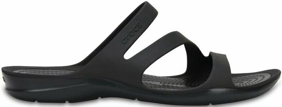 Womens Sailing Shoes Crocs Women's Swiftwater Sandal Black/Black 37-38 - 3
