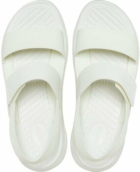 Sejlersko til kvinder Crocs Women's LiteRide 360 Sandal Sandaler Almost White 42-43 - 4