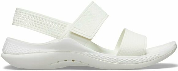 Womens Sailing Shoes Crocs Women's LiteRide 360 Sandal Almost White 39-40 - 3