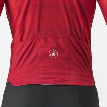 Велосипедна тениска Castelli Livelli Jersey Джърси Red S - 3
