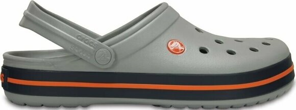 Unisex cipele za jedrenje Crocs Crocband Clog Light Grey/Navy 36-37 - 3