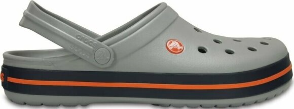 Obuv na loď Crocs Crocband Clog Sandále Grey/Navy 39-40 - 3