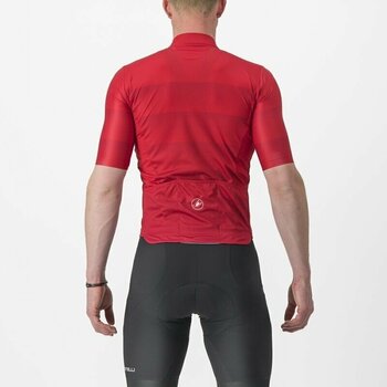 Odzież kolarska / koszulka Castelli Livelli Jersey Red 3XL - 2