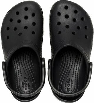 Buty żeglarskie dla dzieci Crocs Kids' Classic Clog T Black 27-28 - 4