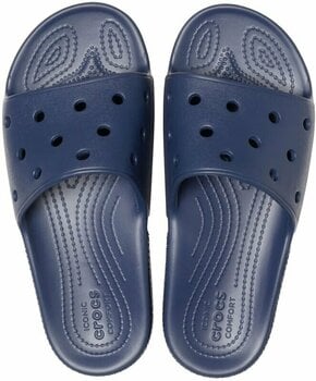 Obuv na loď Crocs Classic Slide Šlapky Navy 38-39 - 4