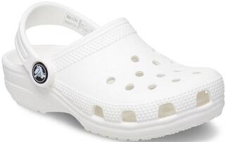 Calçado náutico para crianças Crocs Toddler Classic Clog White - 1