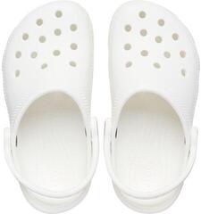 Calçado náutico para crianças Crocs Toddler Classic Clog White - 3