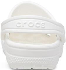Calçado náutico para crianças Crocs Toddler Classic Clog White - 4