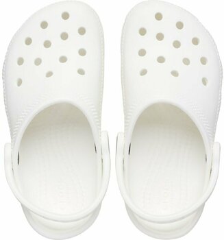 Buty żeglarskie dla dzieci Crocs Kids' Classic Clog T White 22-23 - 4